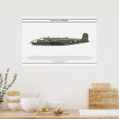 B-25 VS Doolittle Poster (Keuken)
