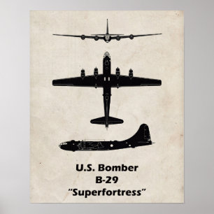B-29 Superfort Poster