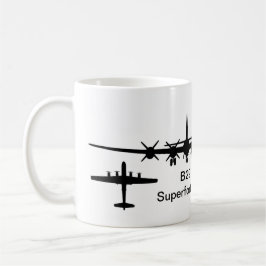 B-29 Superfort Silhouette Koffiemok