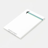 B-2 Bomber Gestreepte Douanenaam Post-it Notitiebl Post-it® Notes (Schuin)