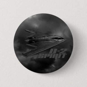 B-2 Button met spiriesronde