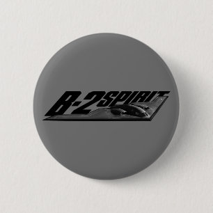 B-2 Button met spiriesronde