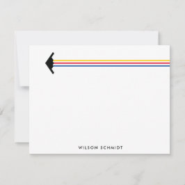 B-2 driekleurenstrips voor driekleurenstrips notitiekaartje