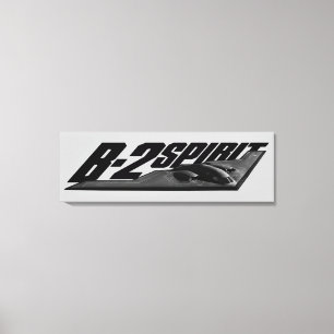 B-2 Gedistilleerd doek Canvas Afdruk