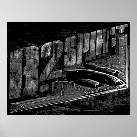 B-2 Gedistilleerd Poster (Voorkant)