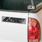 B-2 gedistilleerde Bumpersticker (Op Truck)