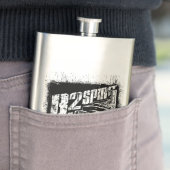 B-2 gedistilleerde klassieke fles flacon (Voorbeeld)