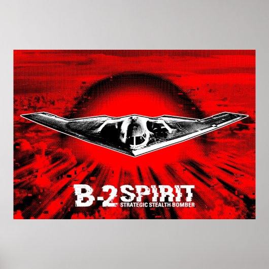 B-2 Poster gedistilleerd Poster (Voorkant)