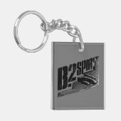 B-2-spiraalvormige Sleutelhanger (dubbelzijdig) (Voorkant Links)