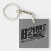 B-2-spiraalvormige Sleutelhanger (dubbelzijdig) (Voorkant)