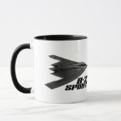 B-2 Spirit 11 oz Ringer Mug (Gauche)
