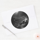 B-2 Spirit Classic Round Sticker (Envelop)