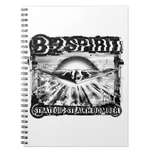 B-2 Spirit Notitieboek Spiral Foto Notitieboek