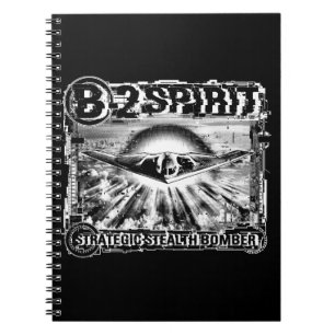 B-2 Spirit Notitieboek Spiral Foto Notitieboek