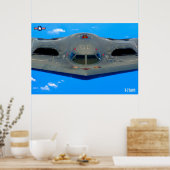 B-2 SPIRIT POSTER (Keuken)