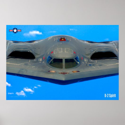 B-2 SPIRIT POSTER (Voorkant)