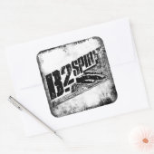 B-2 Spirit Square Sticker (Envelop)