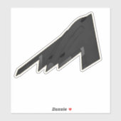 B-2 Spirit, Stealth Bomber Vliegtuig Sticker (Vel)
