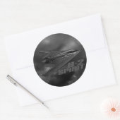 B-2 Sticker rond classique Spirit (Enveloppe)