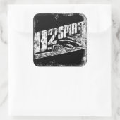 B-2 Stickers Carrés Spirit (Sac)