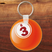 B 3 BINGO BALL SLEUTELHANGER (Voorkant)