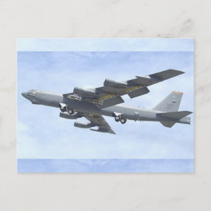 B-52 BOMBER BRIEFKAART