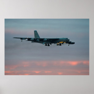 B-52 Stratofort Vliegtuig Poster