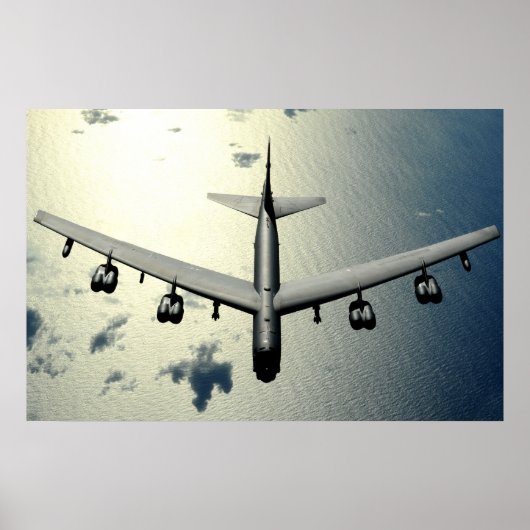 B-52 Stratofort Vliegtuig Poster (Voorkant)