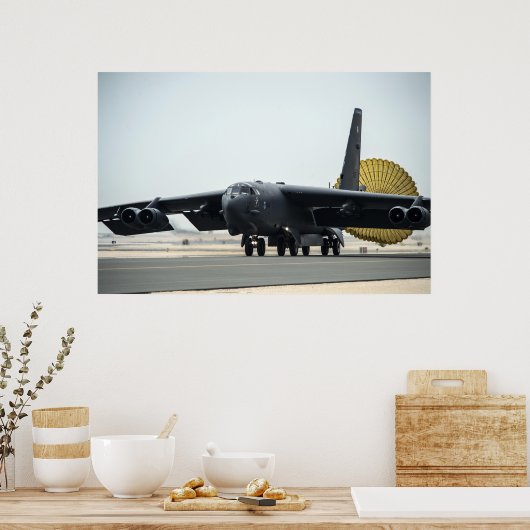 B-52 Stratofort Vliegtuig Poster (Keuken)