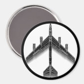 B-52 Vredesmagneet Magneet (Voorkant / Achterkant)