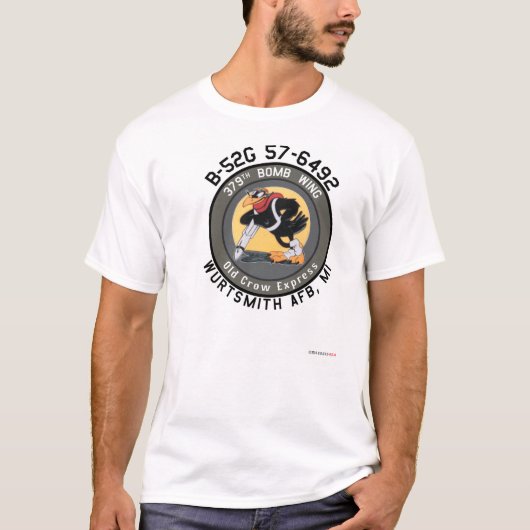 B-52G "Old Crow Express" 57-6492 T-Shirt (Voorkant)