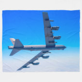 B-52H STRATOFORTRESS COCKPIT FLEECE DEKEN (Voorkant (Horizontaal))