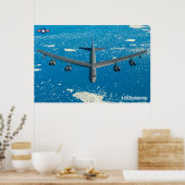 B-52H STRATOFORTRESS POSTER (Keuken)