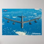 B-52H STRATOFORTRESS POSTER (Voorkant)