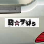 B-70s Official Sticker (Op auto)