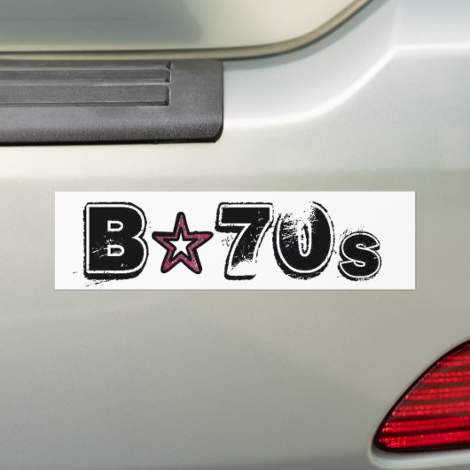 B-70s Official Sticker (Op auto)