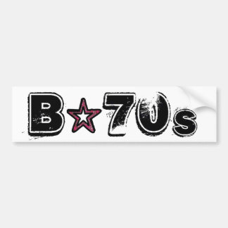 B-70s Officiële sticker