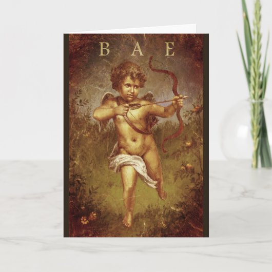 B A E Cupid Valentijnse kaart (Voorkant)