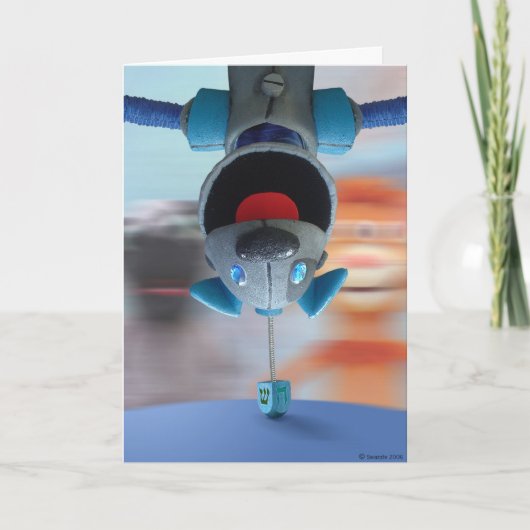 B.A.R.K. carte de dreidel (Devant)