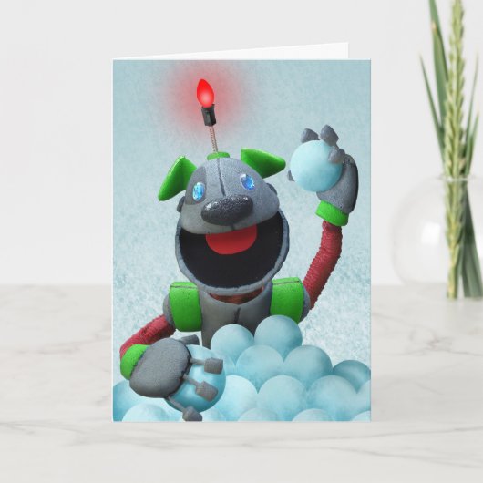 B.A.R.K. Carte de Noël (Devant)