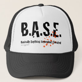 B.A.S.E. Jumping Skydiver Trucker Pet