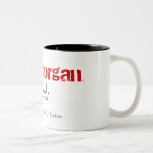 B.A.U., Quantico, VA, Speciaal Controleagent... Tweekleurige Koffiemok