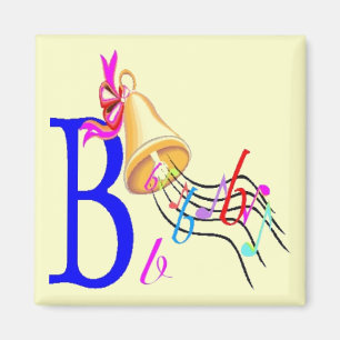 B - Alfabetmagneet Magneet