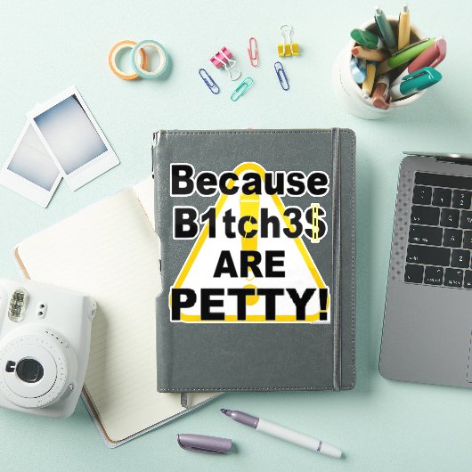 B.B.A.P.! Caution  Sticker (iPad Cover)