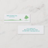 B&B Comfort Inn  Mini Business Card Mini Visitekaartje (Voorkant / Achterkant)