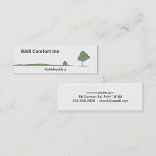 B$B Comfort Inn Mini Carte de visite
