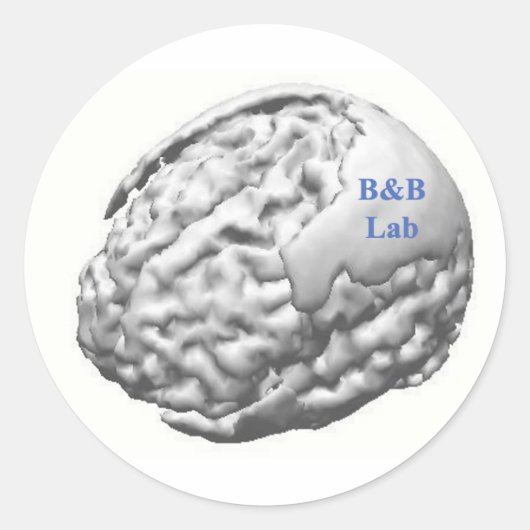 B&B Lab Sticker (Voorkant)