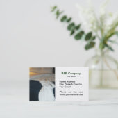 b & b - Visitekaartje (Staand voorkant)