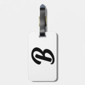 B BAGAGELABEL (Achterkant verticaal)