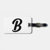 B BAGAGELABEL (Achterkant horizontaal)